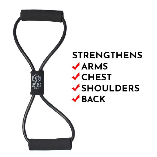 BAX-U Resistance Band Figure 8 Exercise Cord